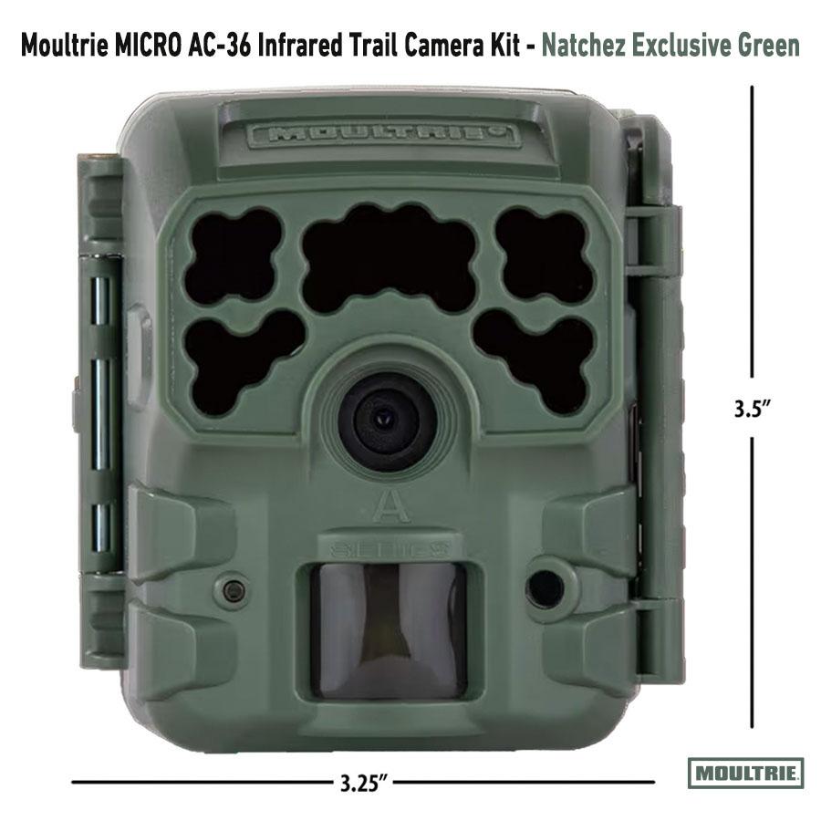 Moultrie MICRO AC-36: Infrared Trail Camera in Natchez Green
